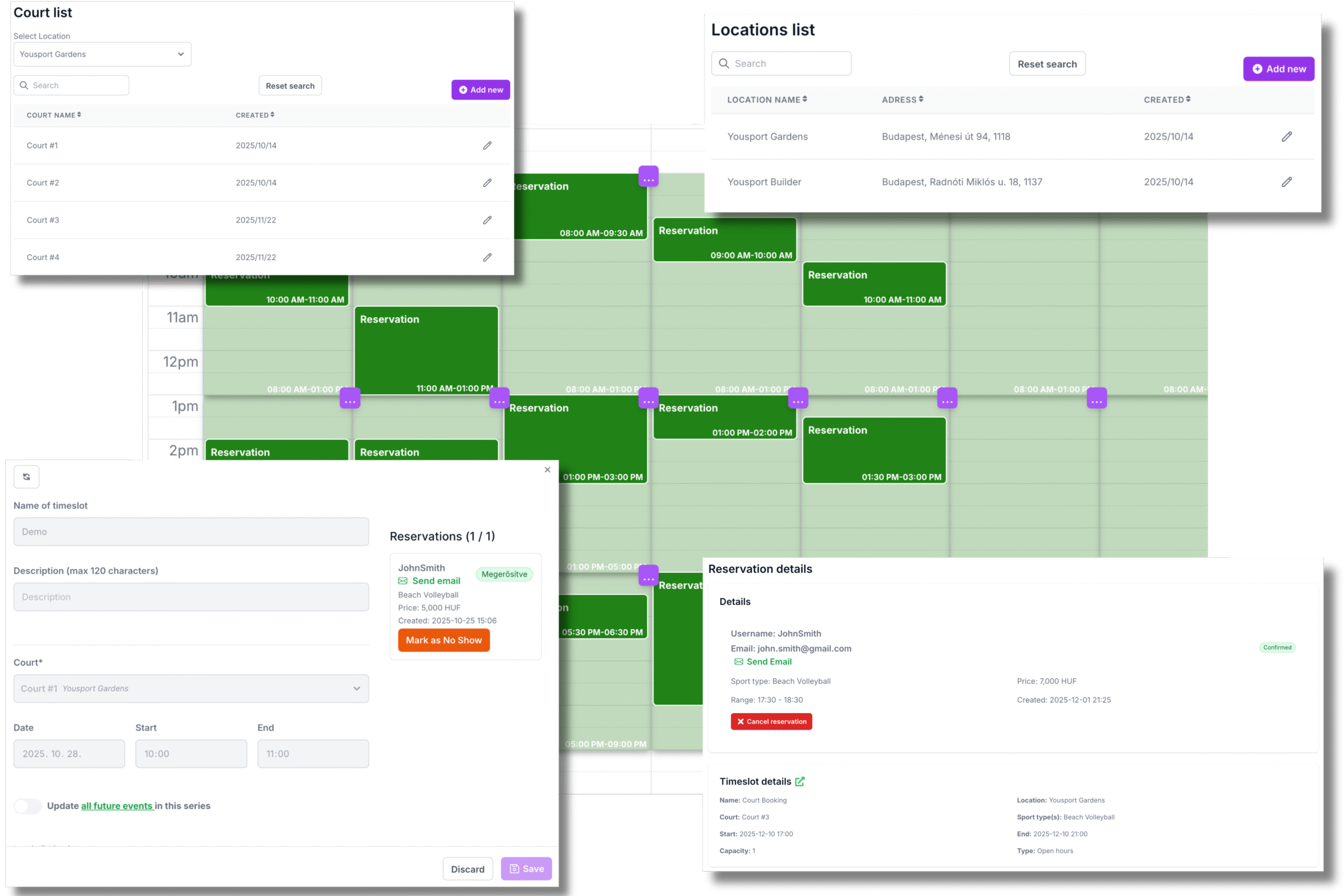 Yousport app across sports
